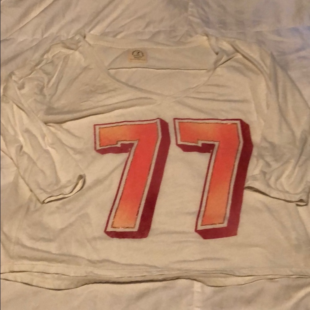 American eagle 3/4 sleeve varsity T